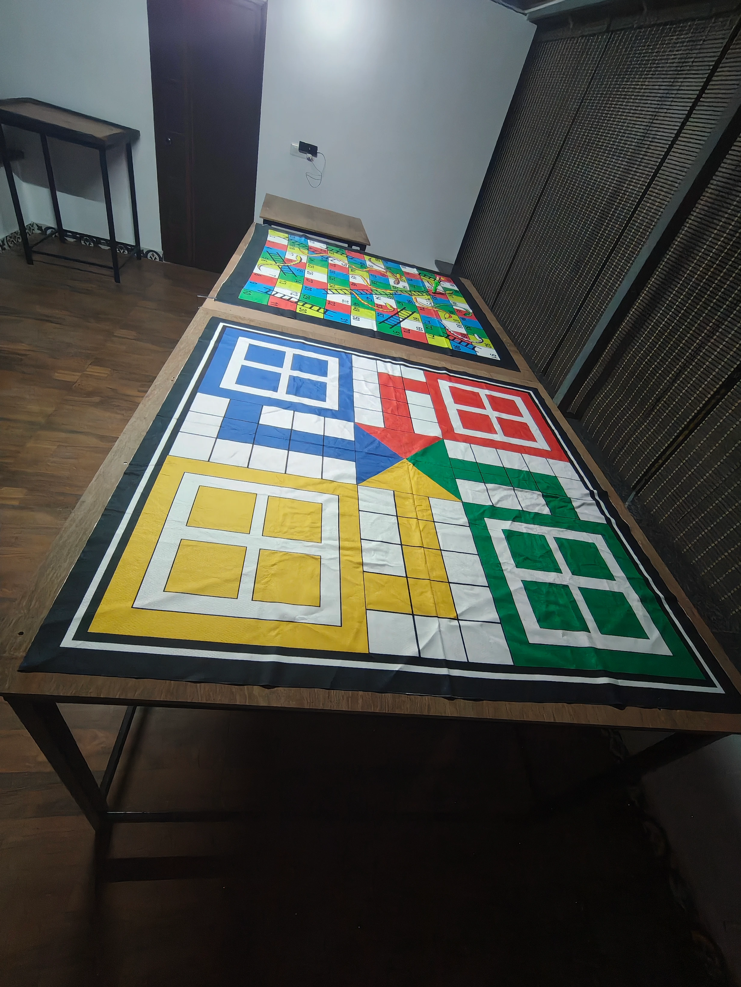 Indoor Games and Fun at the Homestay