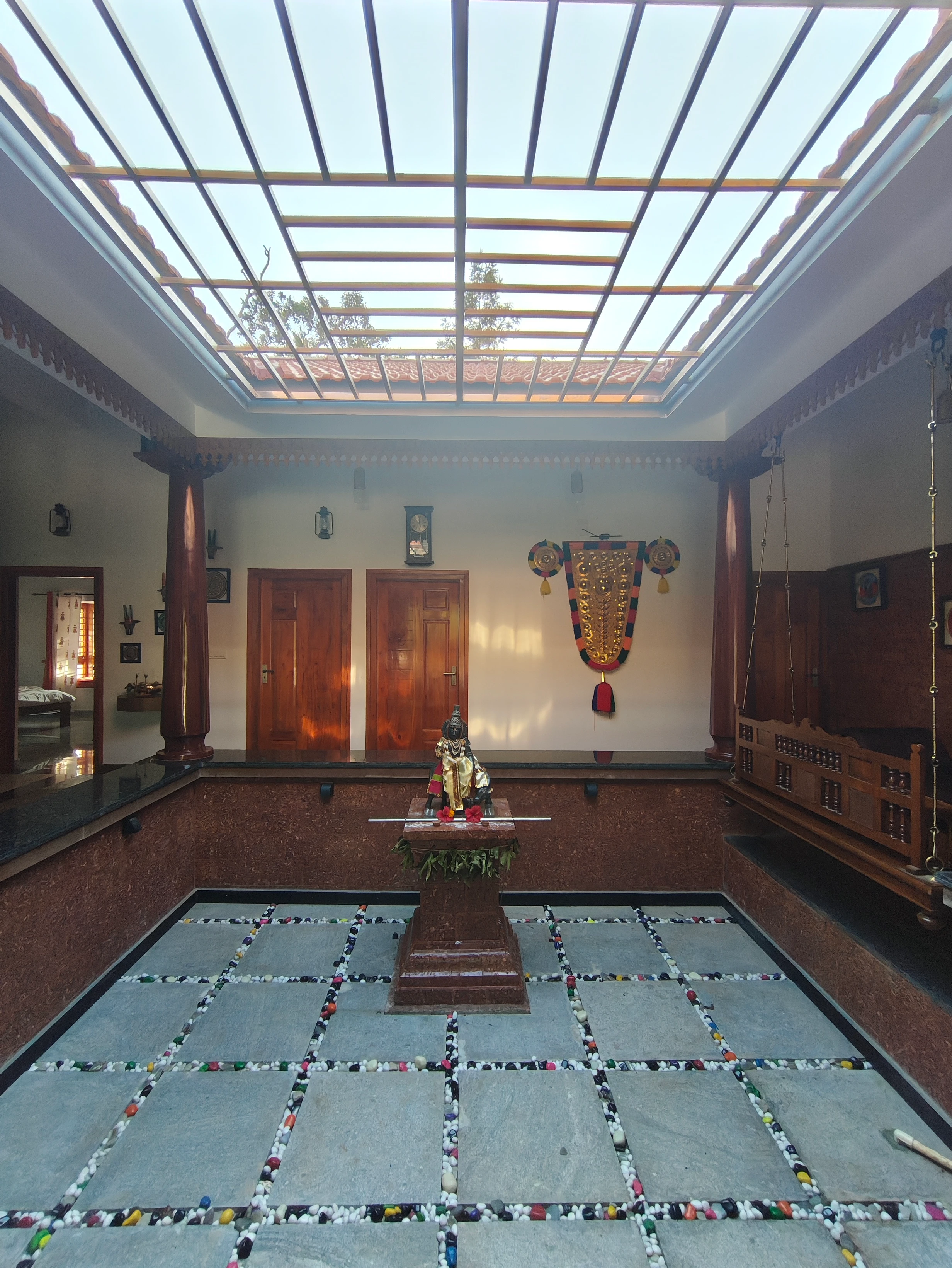 Inner Traditional Courtyard with Ethnic Accents